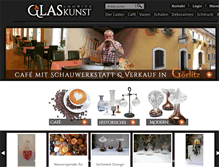 Tablet Screenshot of glaskunst-lausitz.de